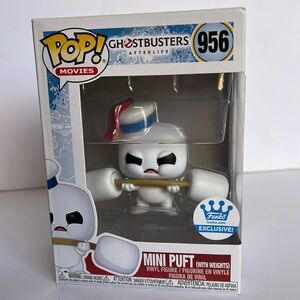 POP! Movies Ghostbuster Afterlife #956 : Mini Puft With Weights Funko Exclusive